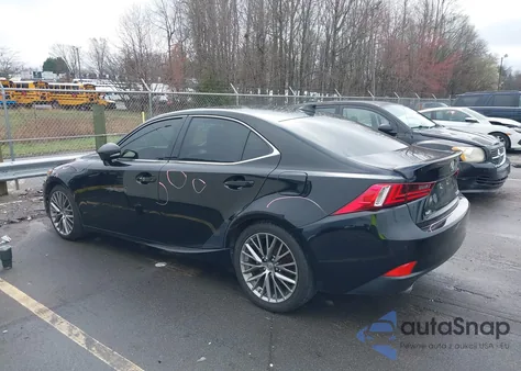 2015 Lexus Is 250 from USA, damaged, VIN JTHBF1D25F5052761